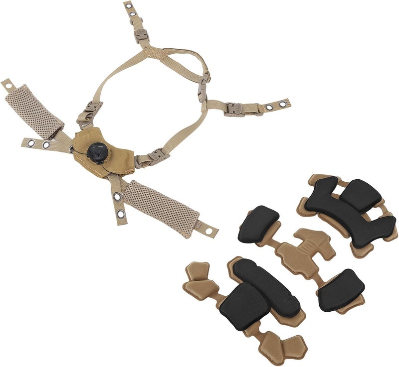 Bewinner Helmet Dial Suspension System Chin Strap, Tactical Airsoft Helmet Chin Strap, Hunting Advanced Fast Helmet Replacement Accessory for Outdoor - Image 5